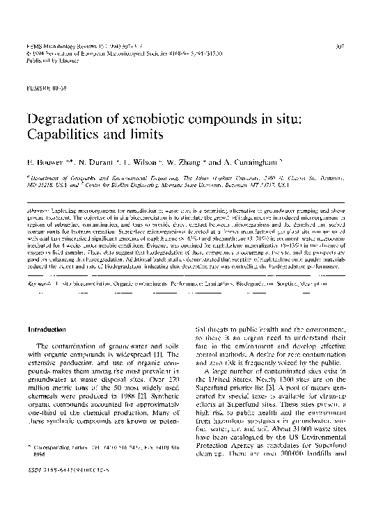 Effects of xenobiotics image