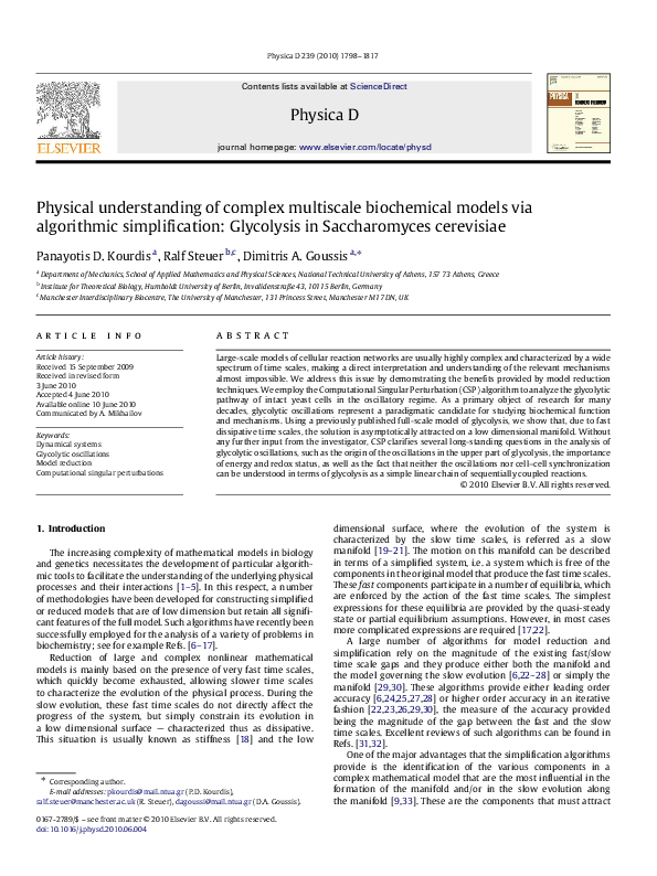 (PDF) Physical understanding of complex multiscale biochemical models ...