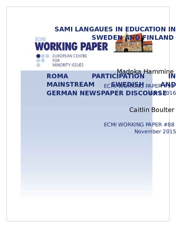 (DOC) Sami Languages in School