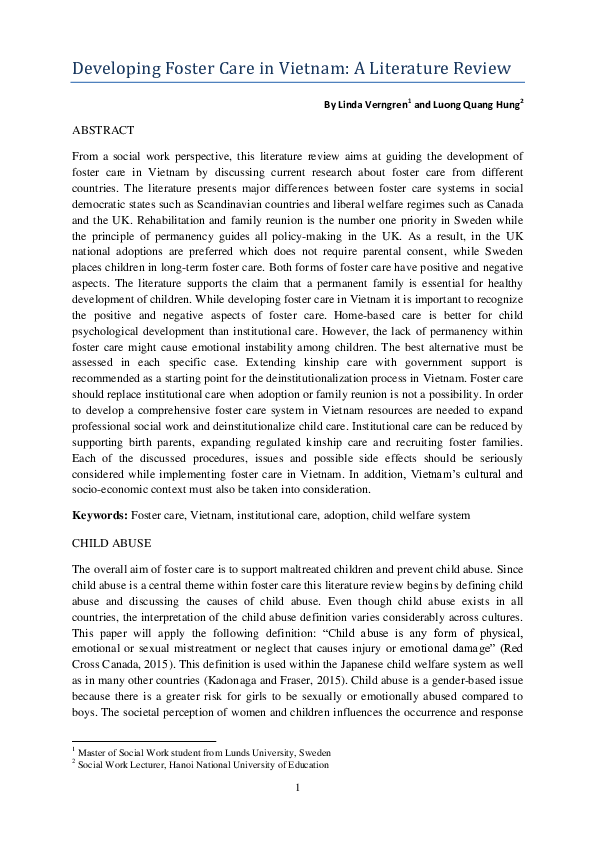 How to improve the foster care system image