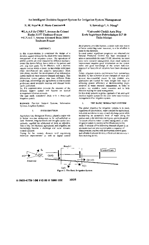 (PDF) An intelligent decision support system for irrigation system ...