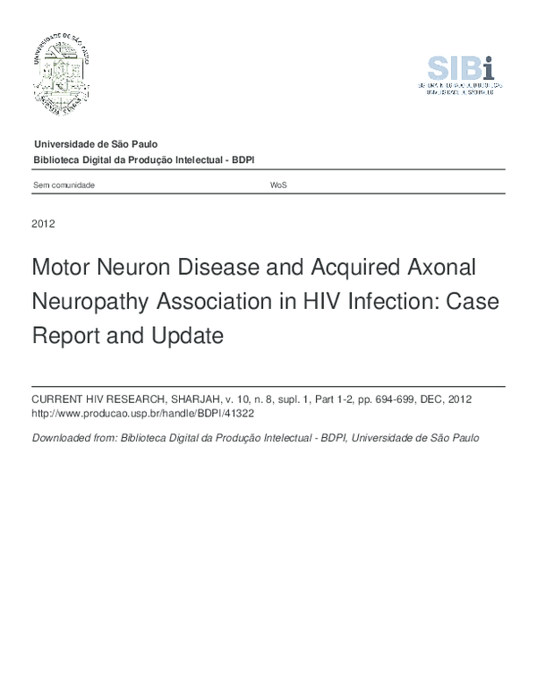 (PDF) Motor Neuron Disease and Acquired Axonal Neuropathy Association ...