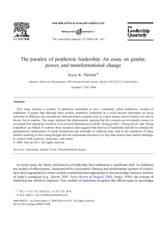 Transformational change essay 07 image