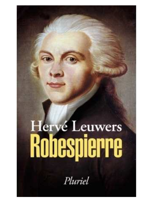 (PDF) Robespierre (Paris, Fayard, 2014 ; rééd. Pluriel, 2016