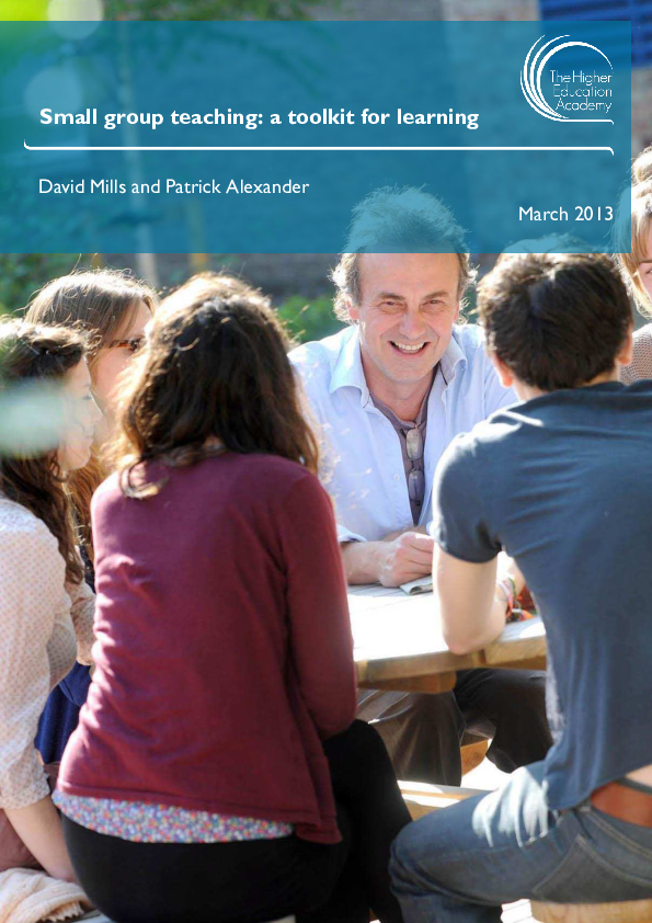 (PDF) Small group teaching: a toolkit for learning