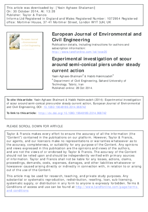(PDF) European Journal of Environmental and Civil Engineering Vol. 16 ...