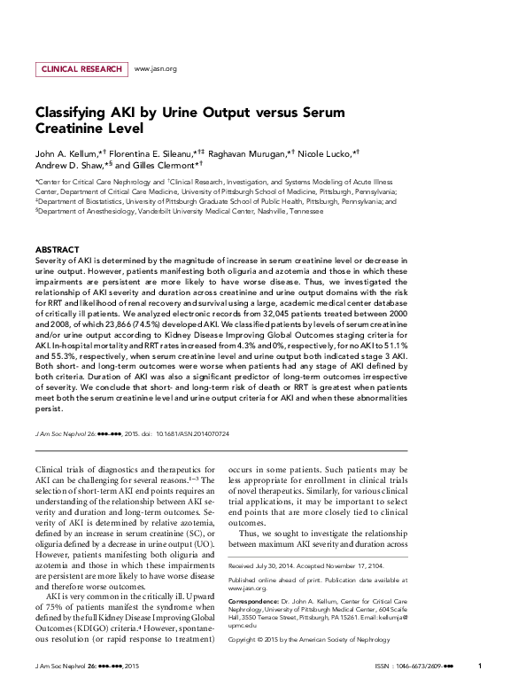 What is plasma creatinine image