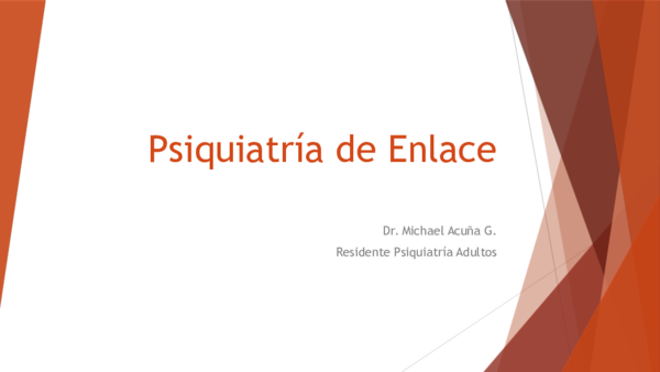 (PPT) Psiquiatria de Enlace