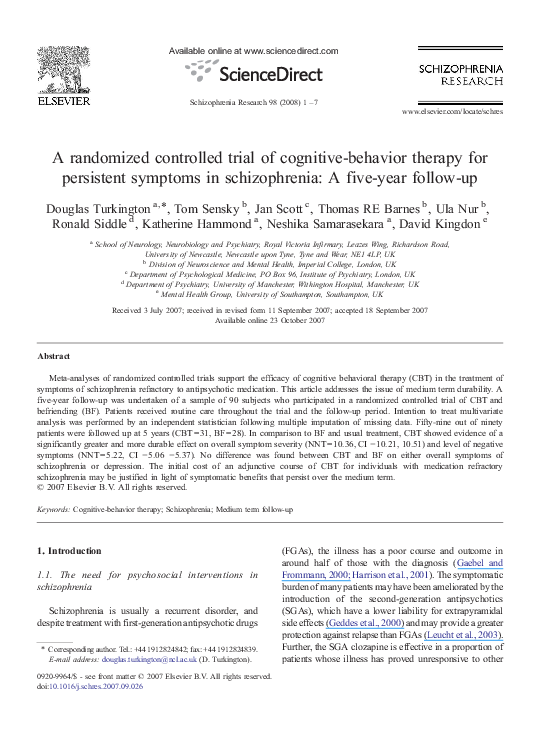 (PDF) The assessment of dangerous and severe personality disorder ...