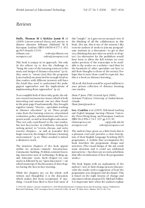 (PDF) Disabled students in higher education - Sheila, Riddell et al