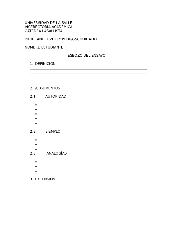 (DOC) Formato Esbozo del ensayo Edward Suárez Academia.edu