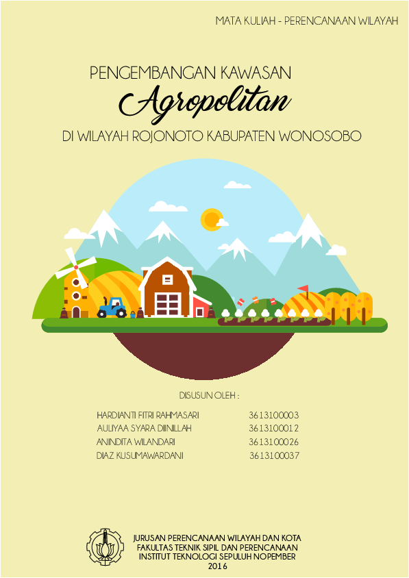 Pdf Analisis Pengembangan Kawasan Agropolitan Di Wilayah Rojonto Kabupaten Wonosobo Anindita Wilandari Academia Edu
