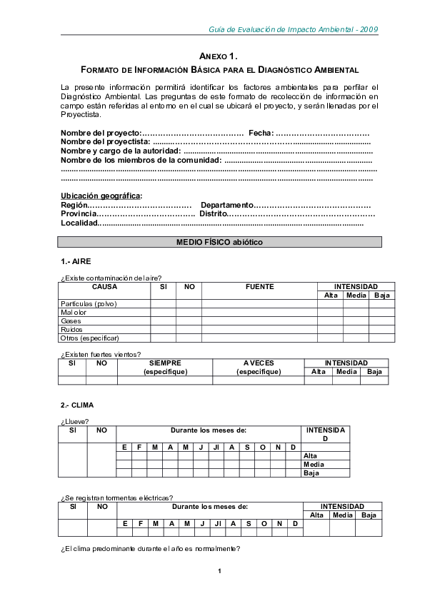(DOC) Ficha de impacto ambiental
