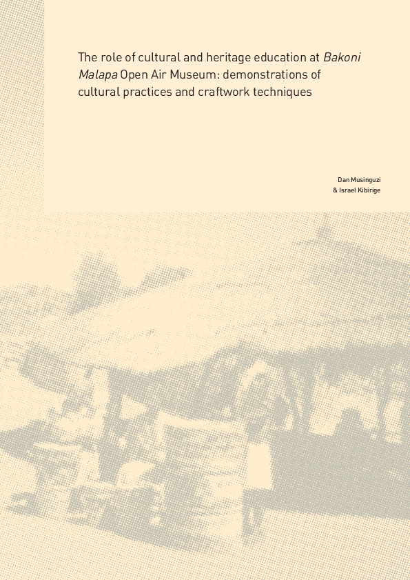 (PDF) The role of cultural and heritage education at Bakoni Malapa Open ...