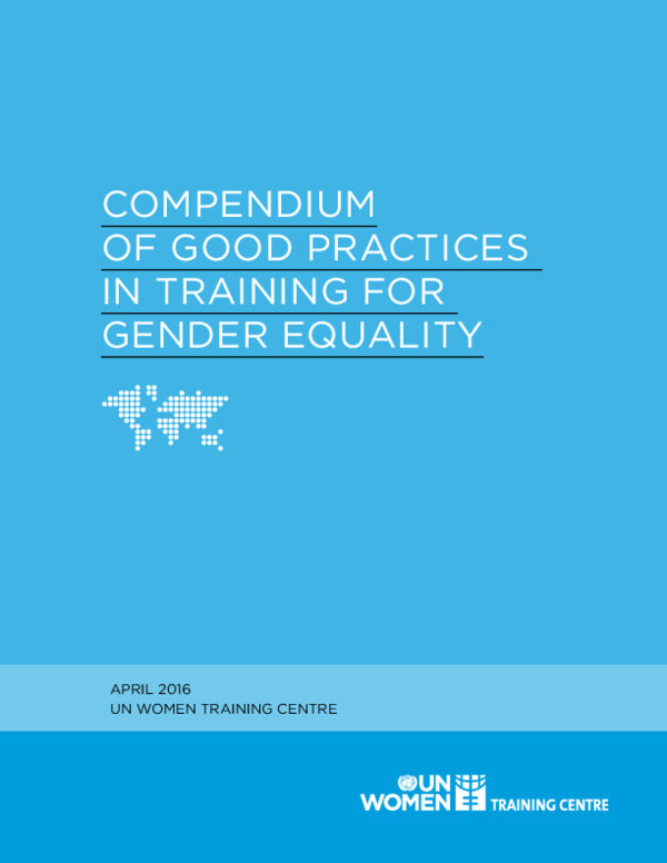 (PDF) Compendium of Good Practices in Training for Gender Equality