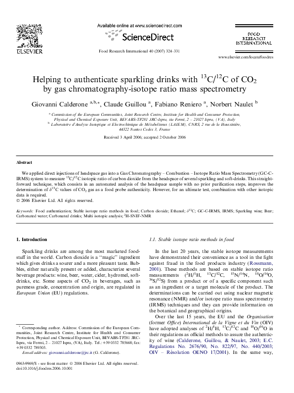 Stable isotope research image