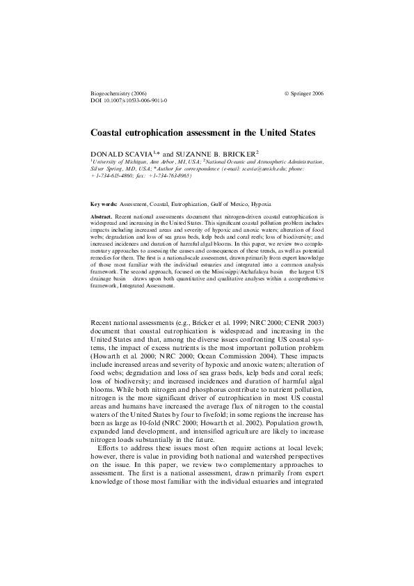 Explain the process of eutrophication picture