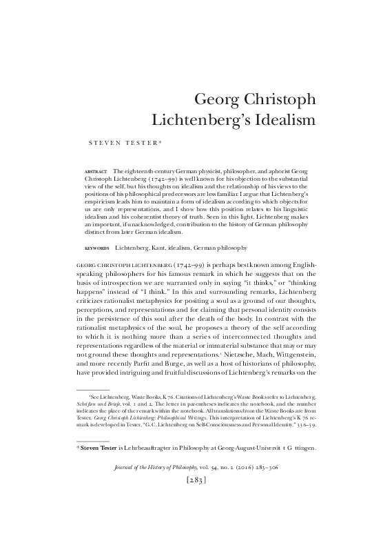 Download Lichtenberg philosoph For iPhone