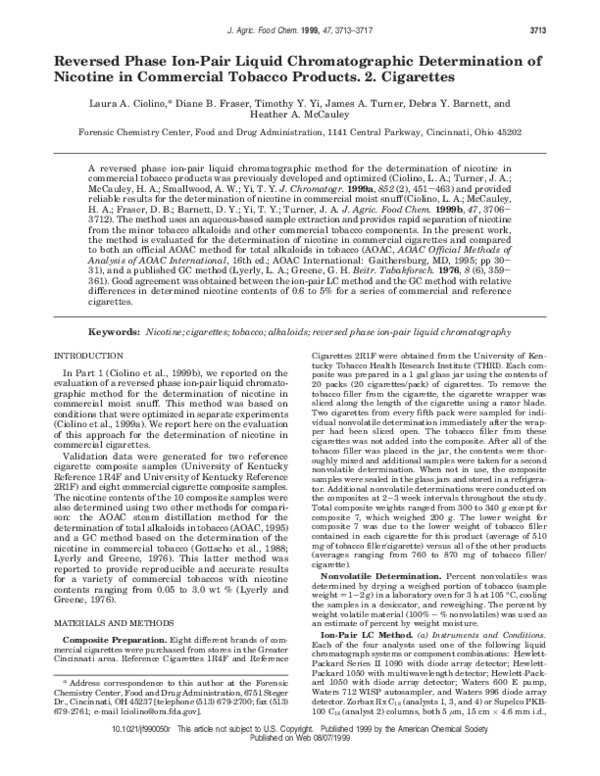 (PDF) Reversed Phase IonPair Liquid Chromatographic Determination of