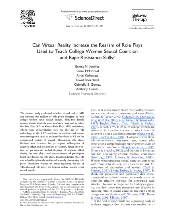 Coercion rape essay 08 picture