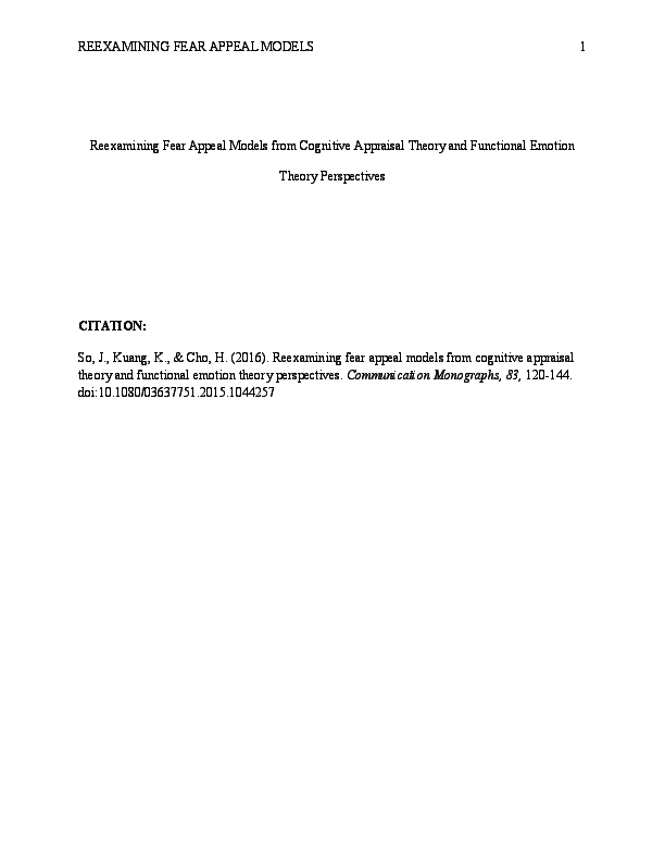 Communication monographs essay picture