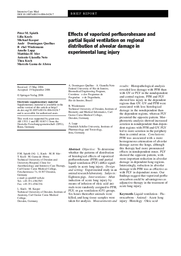 (PDF) Effects of vaporized perfluorohexane and partial liquid ...