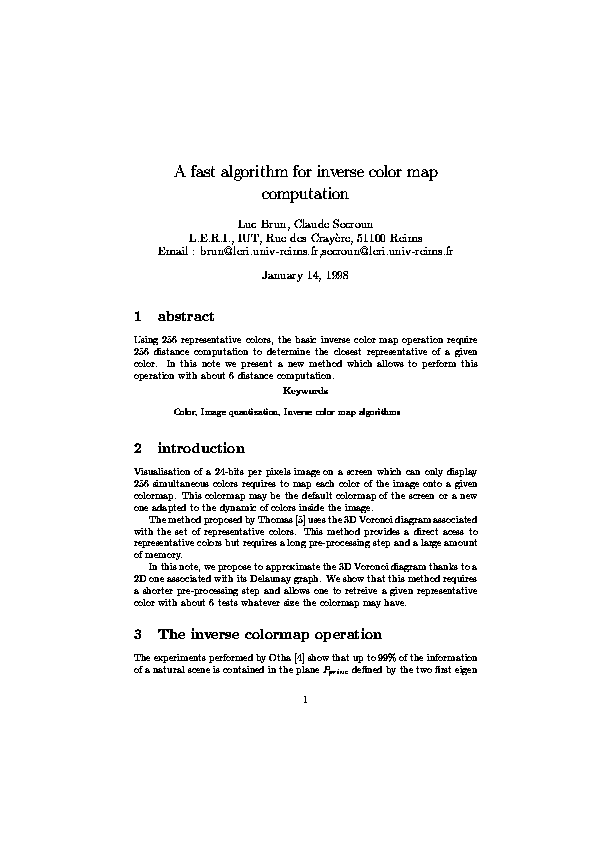 Algorithm For Calculating Inverse Color – NSLI