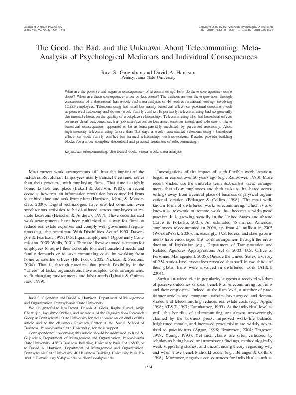 (PDF) The good, the bad, and the unknown about Meta