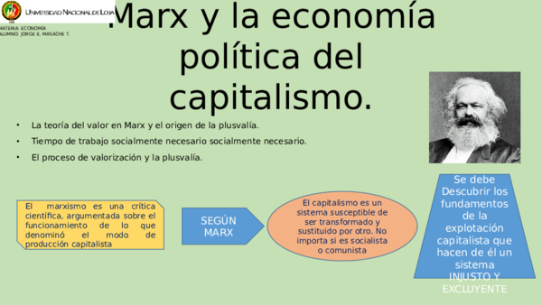 (PPT) Marx y la economia politica del capitalismo