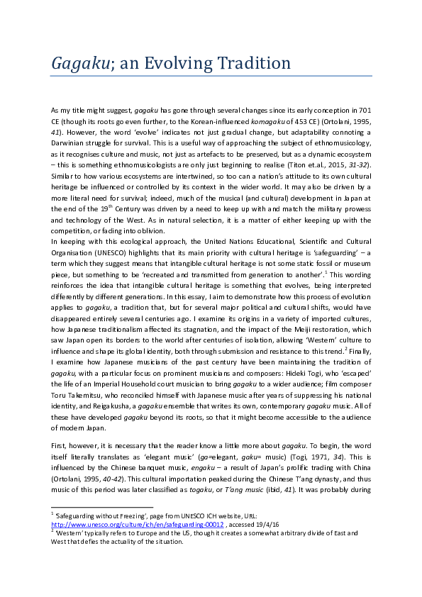 Gagaku the court music of japan image