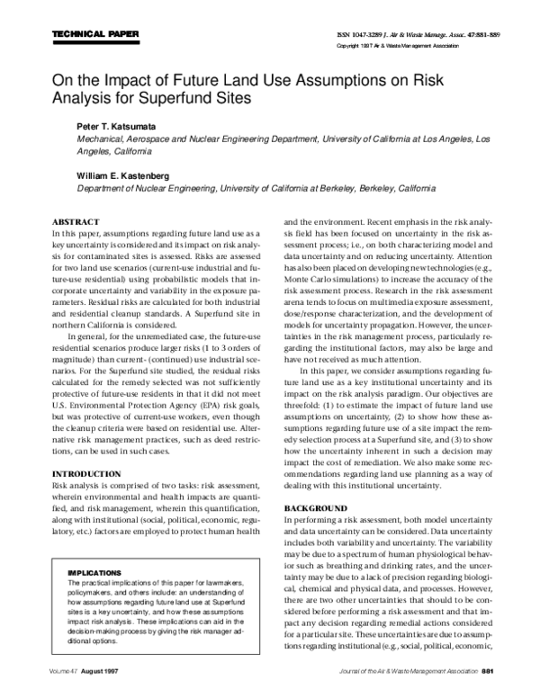 Superfund cleanup sites map picture