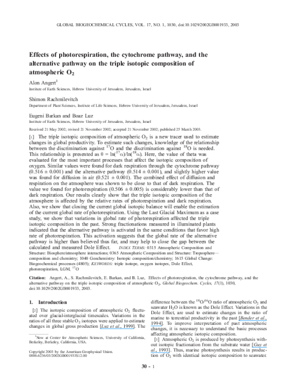 Photorespiration explain with diagram image