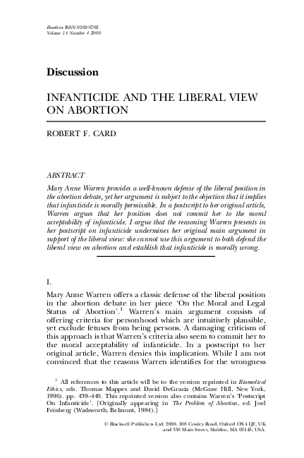 Abortion; bioethics pdf image