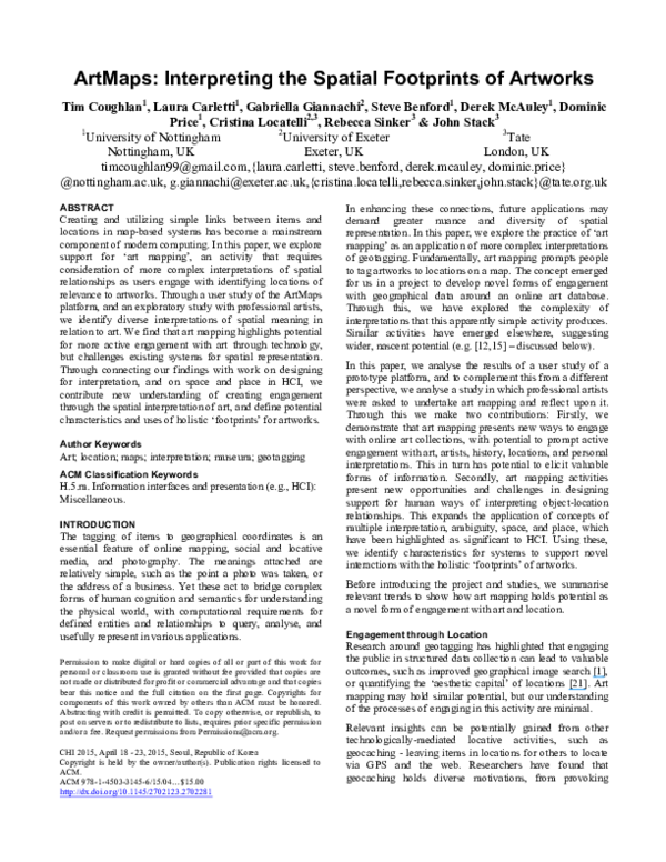(PDF) ArtMaps