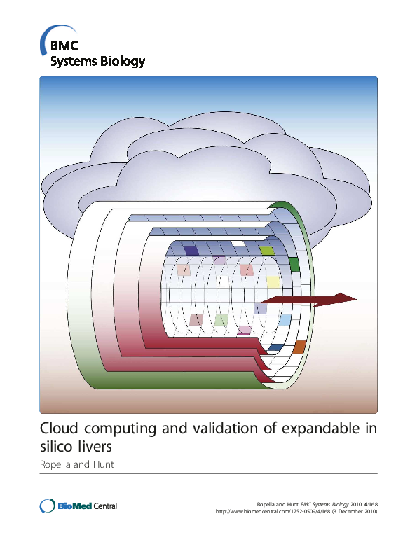 (PDF) Cloud computing and validation of expandable in silico livers