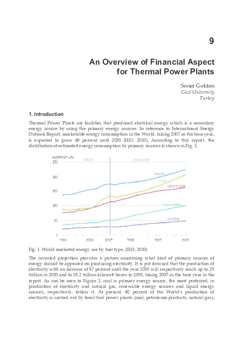 (PDF) An Overview of Financial Aspect for Thermal Power Plants