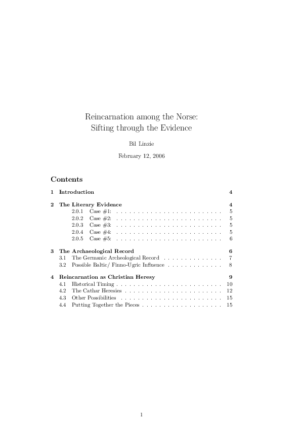 Reincarnation essay intro image