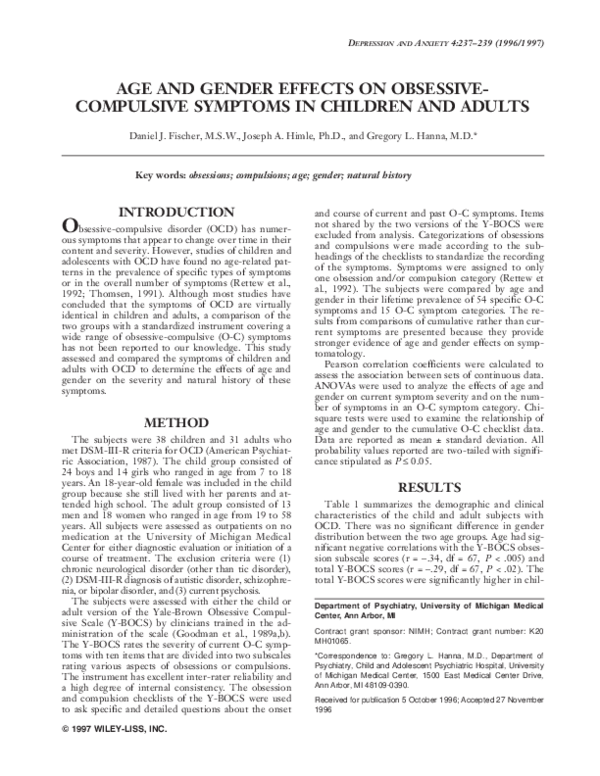 (PDF) Age and gender effects on obsessive-compulsive symptoms in ...