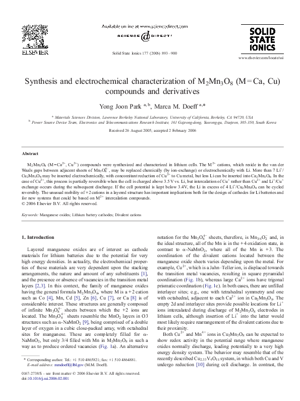 (PDF) Synthesis and electrochemical characterization of bimetallic ...