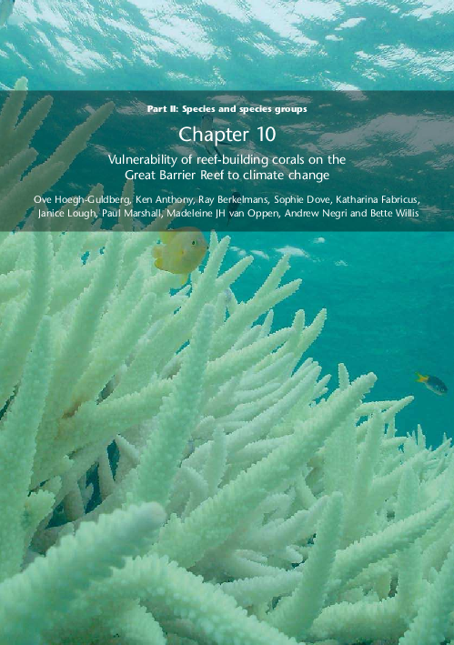 (PDF) Vulnerability of reef-building corals on the Great Barrier Reef ...