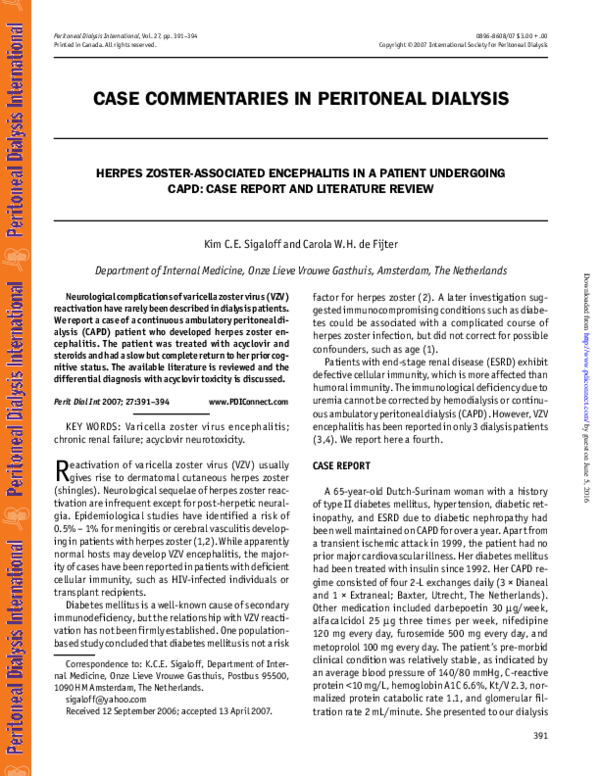 Encephalitis society essay image