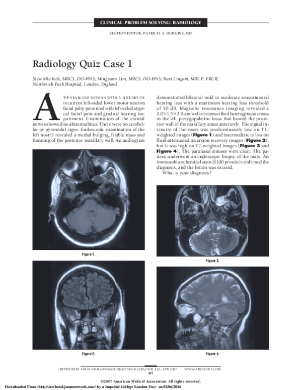 (PDF) Radiology Quiz Case 1 Ravi Lingam Academia.edu