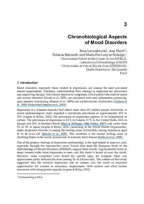 Mood disorders thesis picture