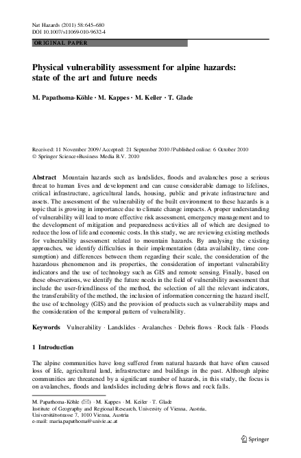 Social vulnerability examples picture