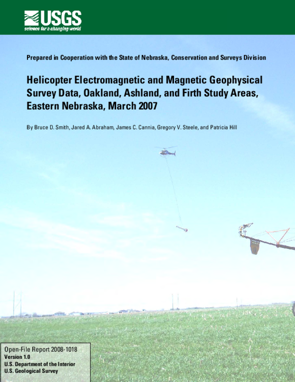 (PDF) Helicopter Electromagnetic and Magnetic Geophysical Survey Data ...