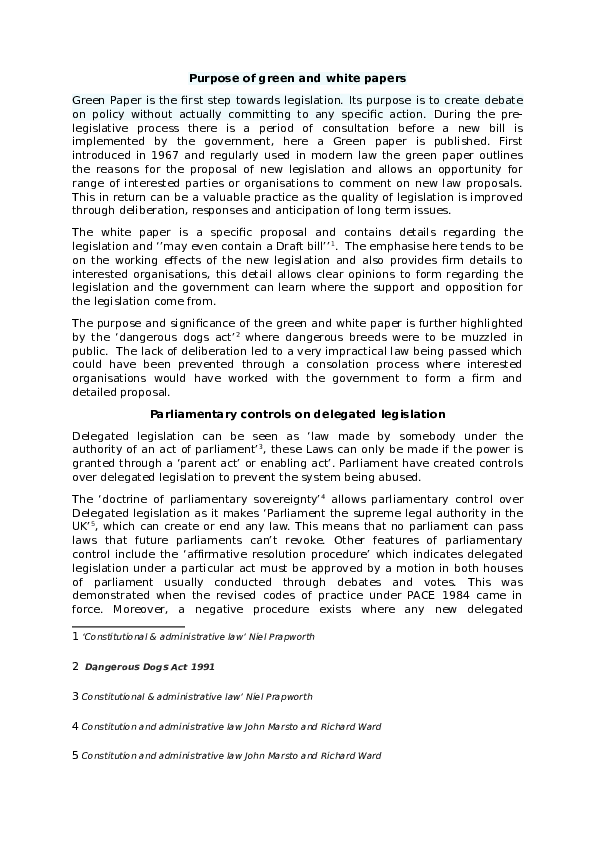 (DOC) Purpose of green and white papers Jay Bains Academia.edu