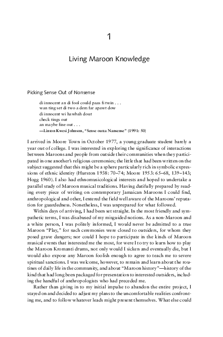 Nanny Of The Maroons Research Papers Academia Edu