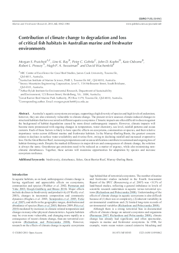 Marine and freshwater research picture