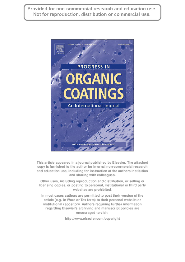 (PDF) Synthesis and characterization of novel alkyd–silicone ...