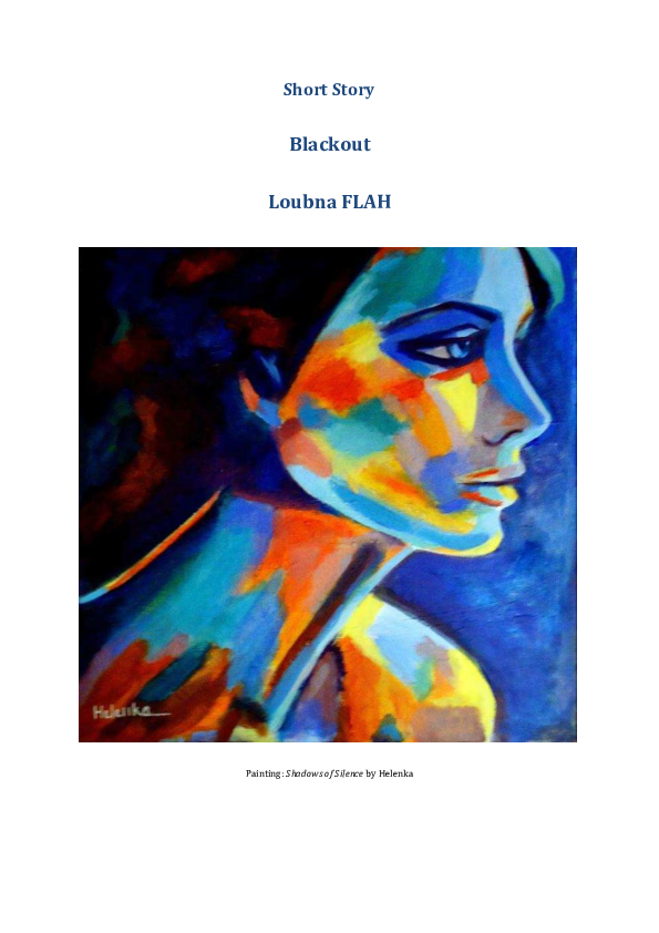  PDF Blackout Short Story Loubna FLAH Academia edu